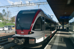 In Bülach Bahnhof
