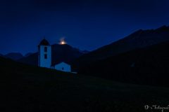 Mond über Avers